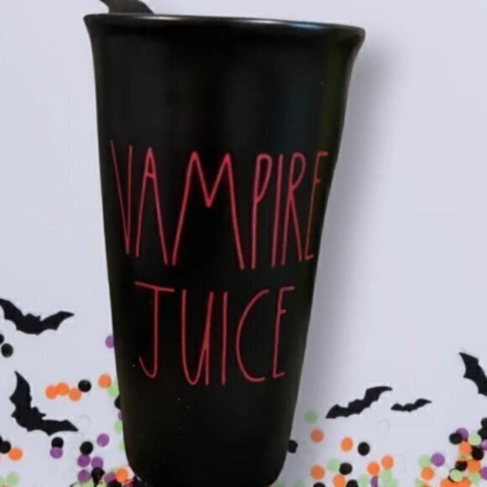Rae Dunn 'Vampire Juice' Travel Mug NWT